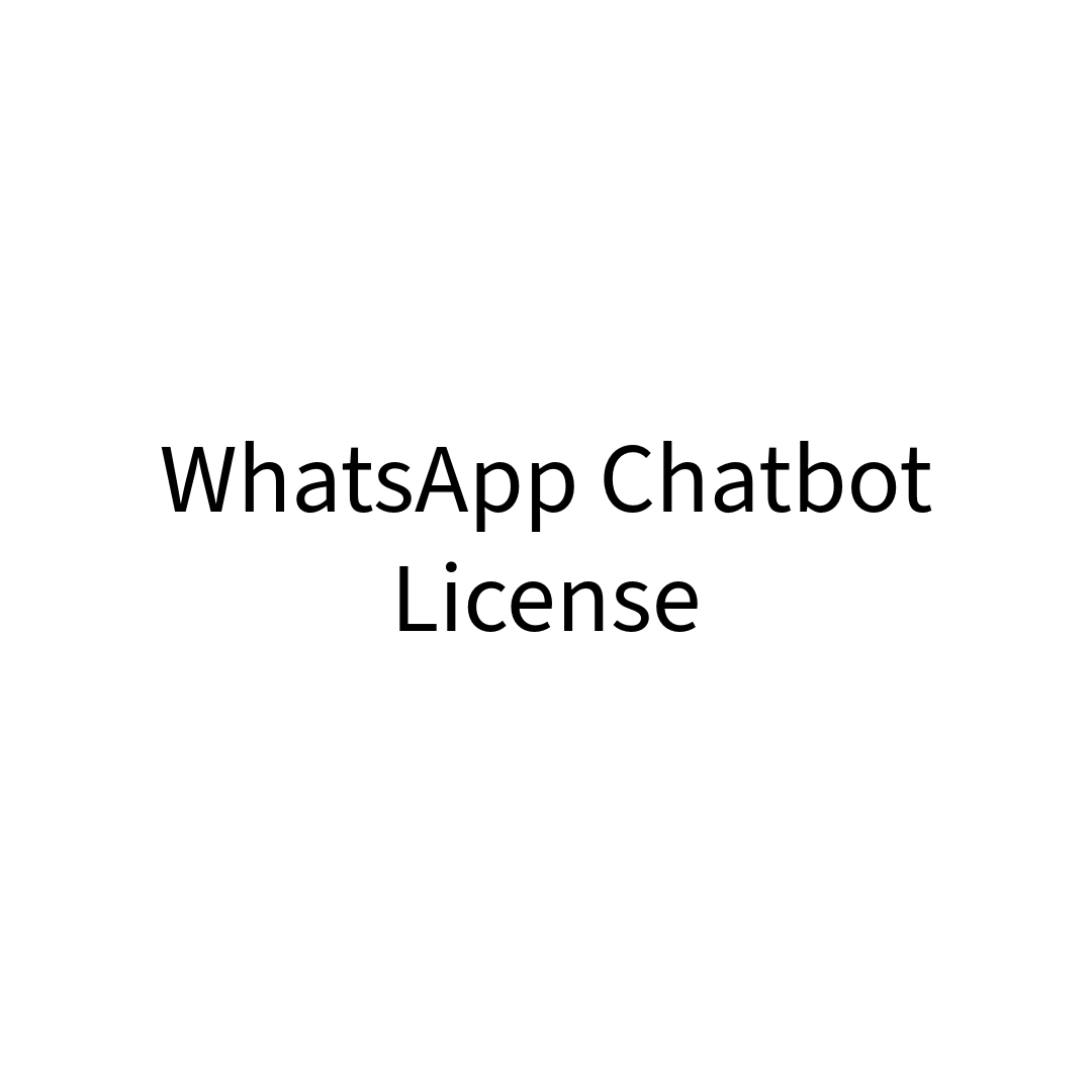 WhatsApp Business API Chatbot License