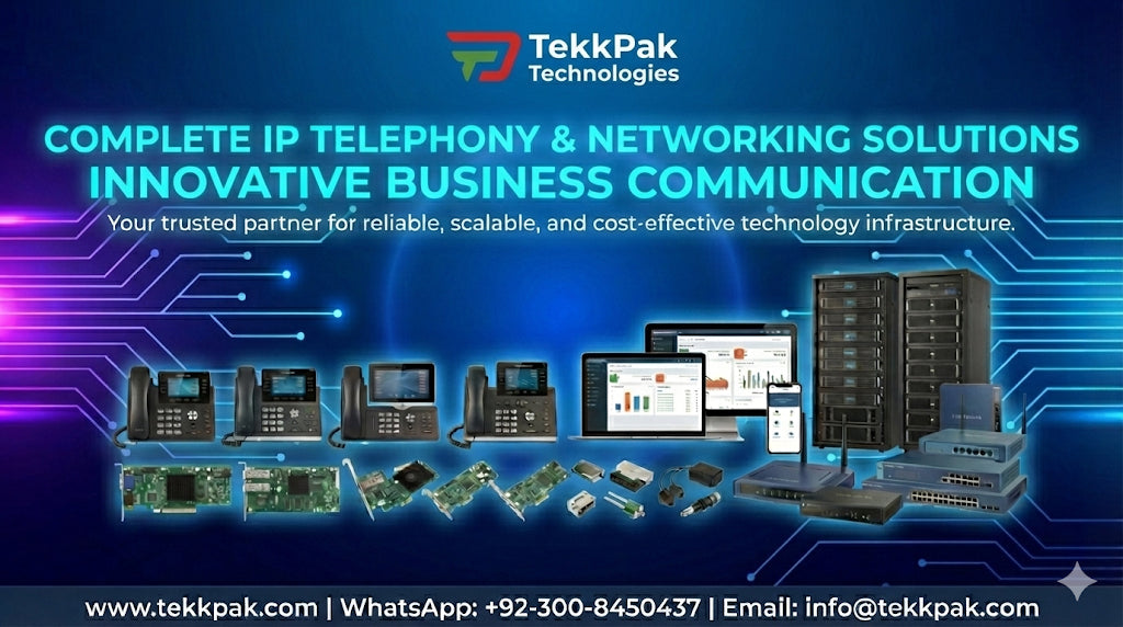 IP Phones, PBX & VoIP Gateways