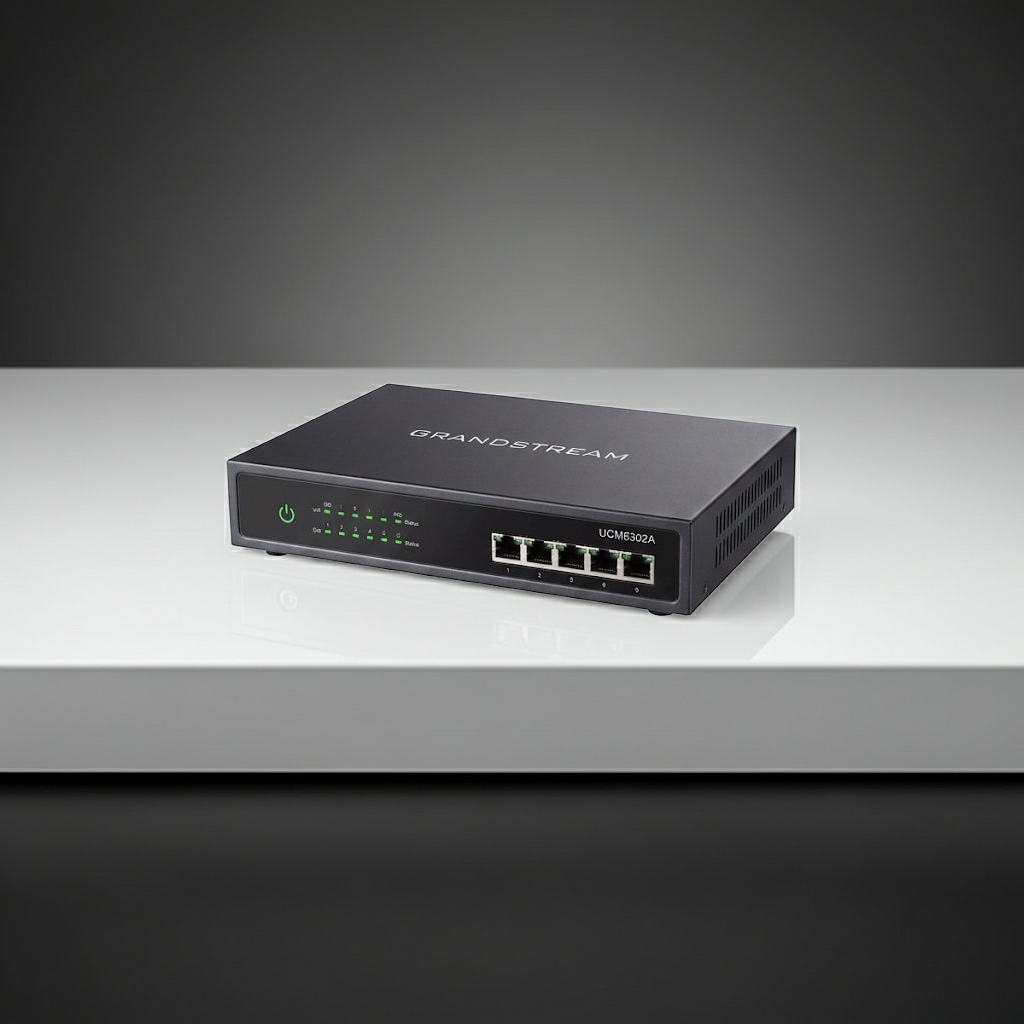 Grandstream UCM6302A IP PBX (Audio Series) – 500 Users & No Licensing Fees