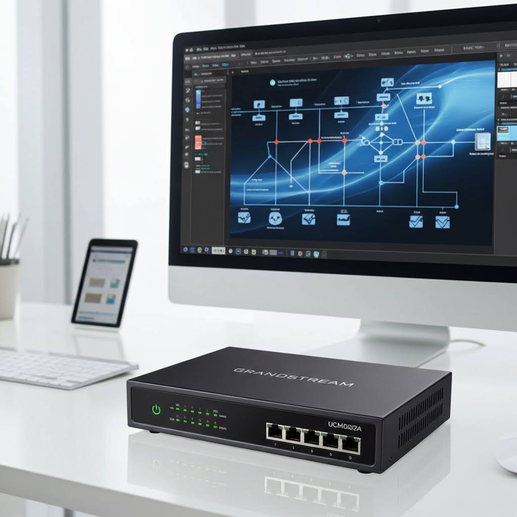 Grandstream UCM6302A IP PBX (Audio Series) – 500 Users & No Licensing Fees