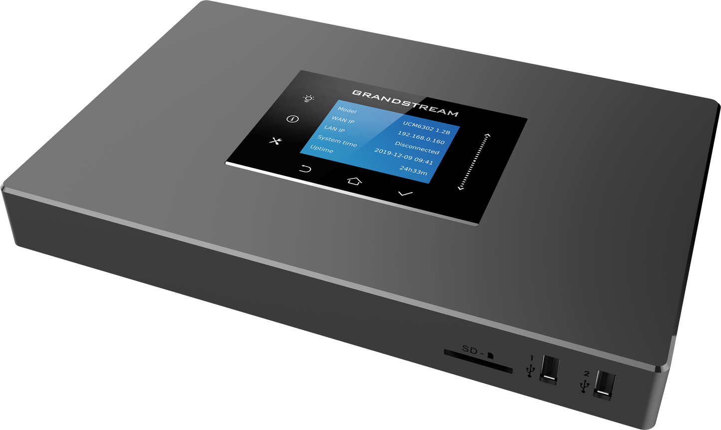 Grandstream UCM6302A IP PBX (Audio Series) – 500 Users & No Licensing Fees