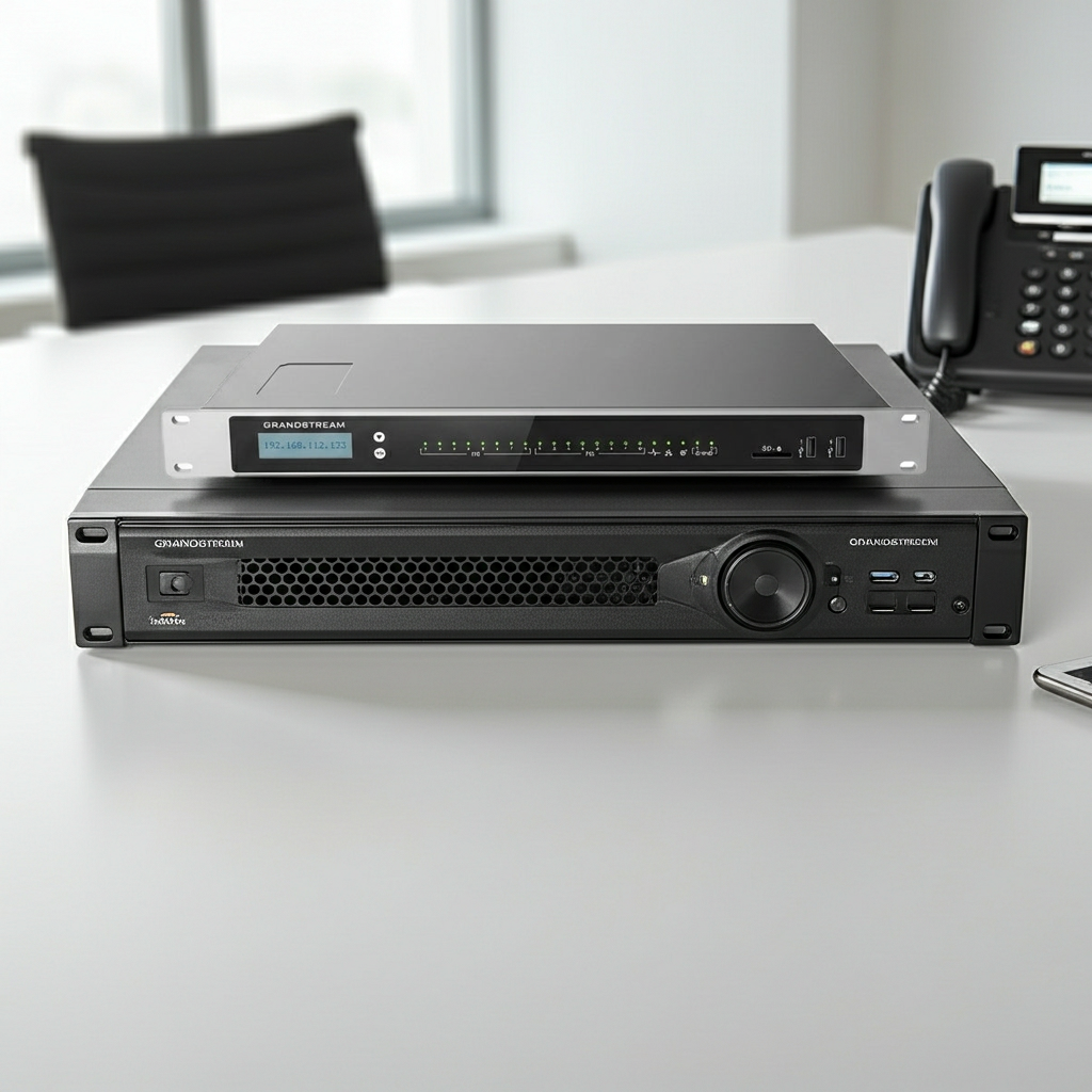 Grandstream UCM6308A Audio IP PBX | 8 FXO/FXS Ports & 1500 Users | TekkPak Technologies